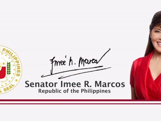 Imee Marcos mourns passing of former Chinese Premier Li Keqiang