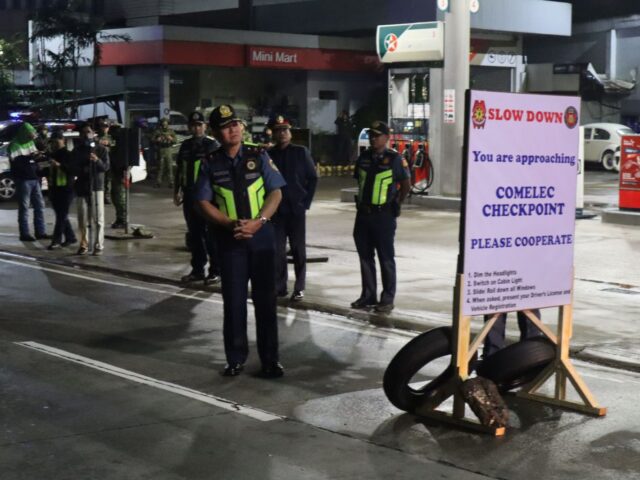 PROCOR director conducts inspection of COMELEC checkpoints