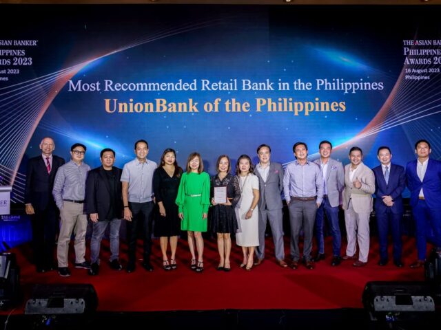 UnionBank voted “Most Recommended Retail Bank” anew