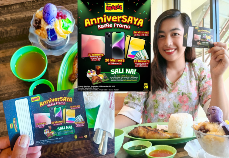 Good Morning Raffle Mang Inasal launches biggest-ever AnniverSAYA Raffle Promo - Good ...