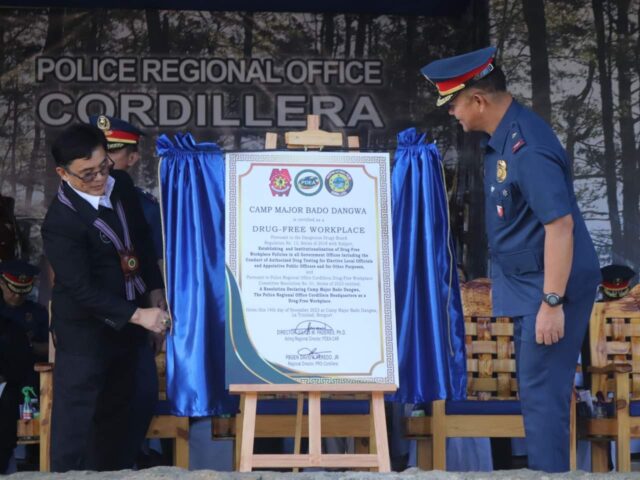 Camp Major Bado Dangwa declared drug-free