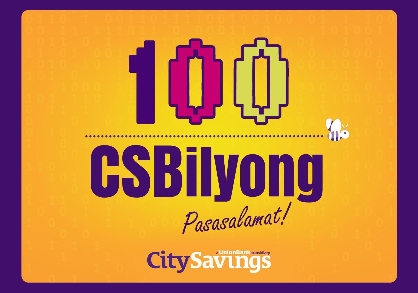 CitySavings 100B Art Card