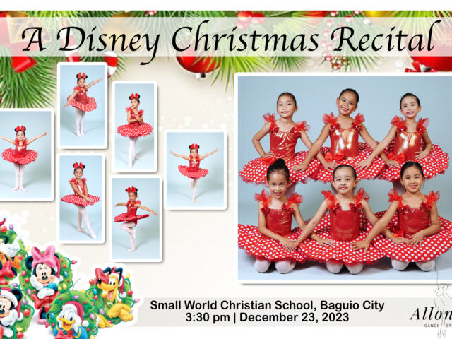 Allongé Dance Studio presents ‘A Disney Christmas Recital’ on Dec 23