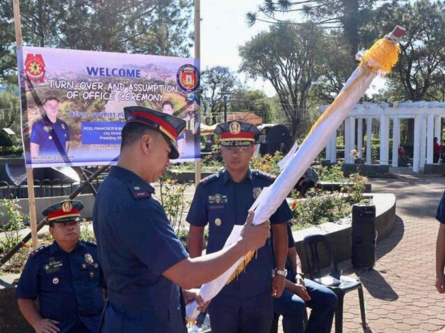 New chiefs assume command in Baguio City Police Office