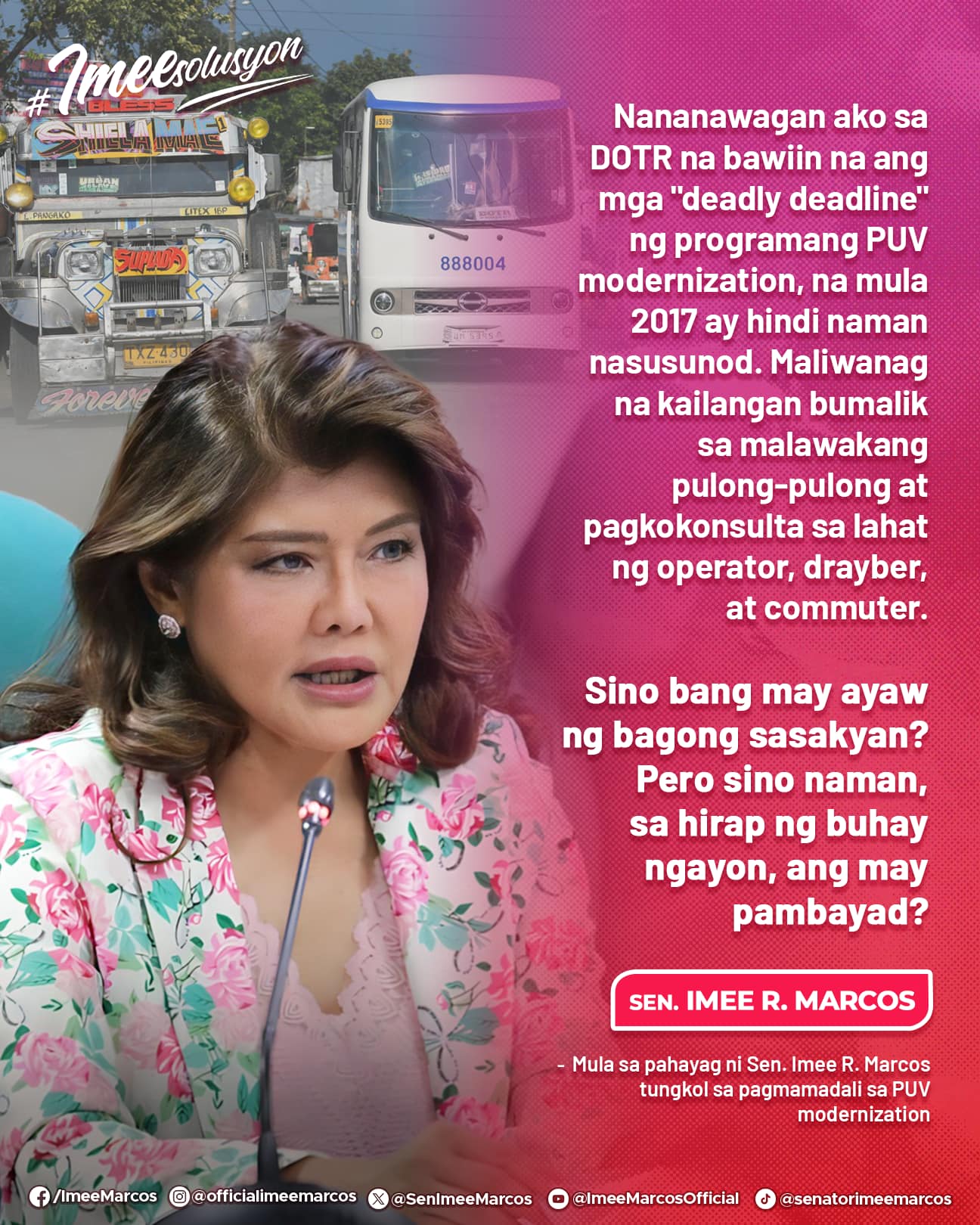 PUV Modernization