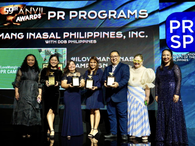 Mang Inasal shines at 59th Anvil Awards with four golds