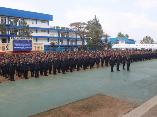 Cordillera police celebrate promotions with pride and unity