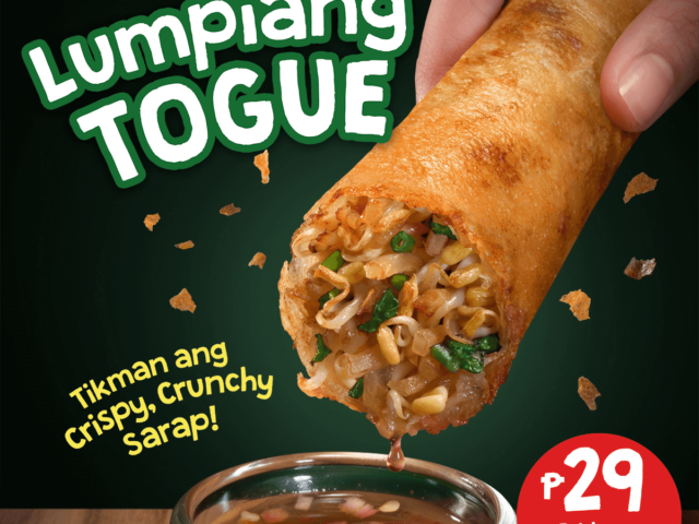 Mang Inasal launches Lumpiang Togue across Luzon stores