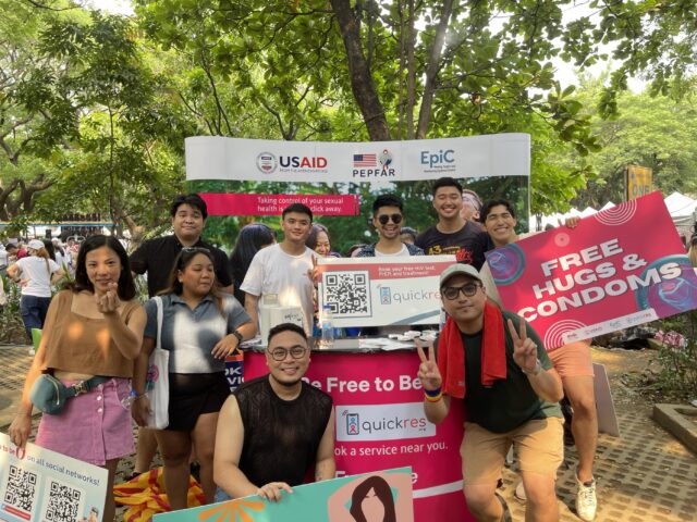 Free To Be U promotes HIV Awareness at Philippines Pride Festival