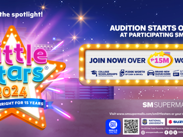 SM Little Stars 2024 seeks talented kids aged 4 to 7