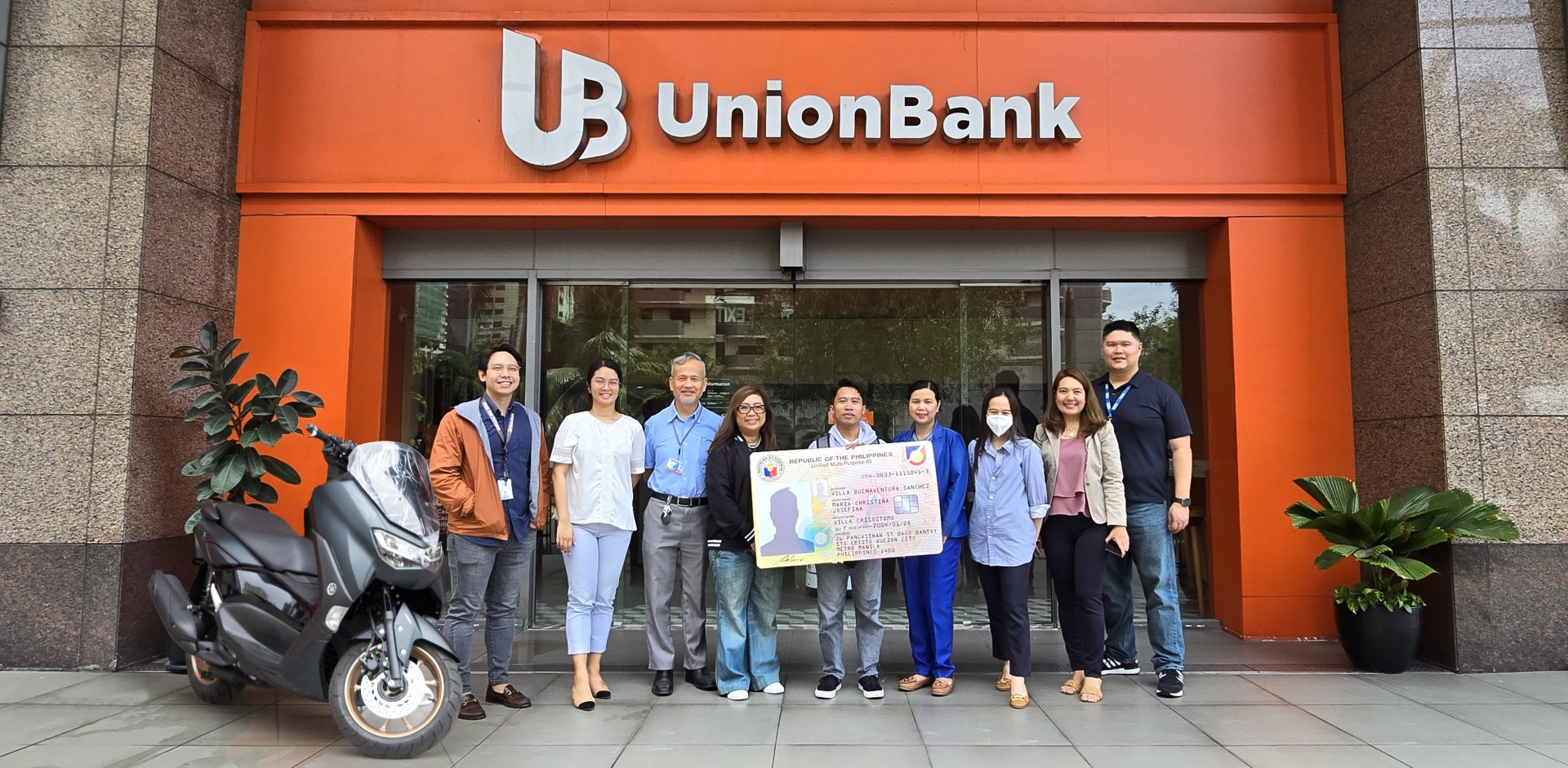 UnionBank Team Raffle 2