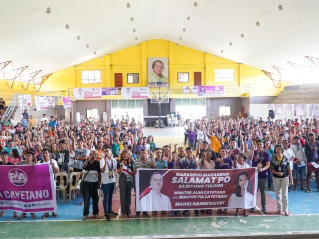 Cayetanos assist 800 beneficiaries in Apayao and Cagayan