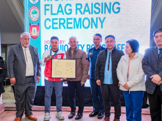 Baguio honors Olympic bronze medalists Villegas and Petecio