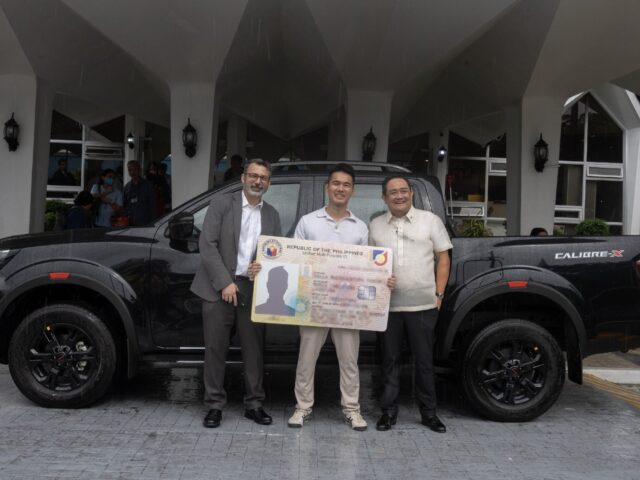 SSS UMID Pay Card winner bags Nissan Navara in UnionBank promo