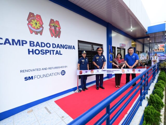 SM Foundation boosts police health with Camp Dangwa Hospital renovation