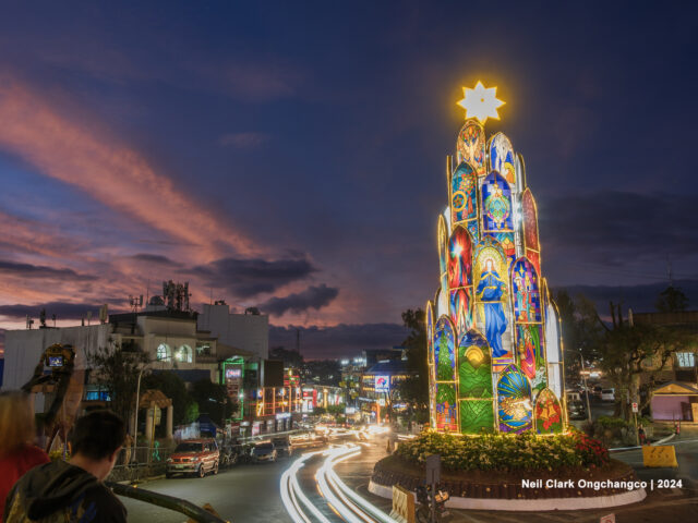 Baguio unveils enchanting stained-glass Christmas Tree