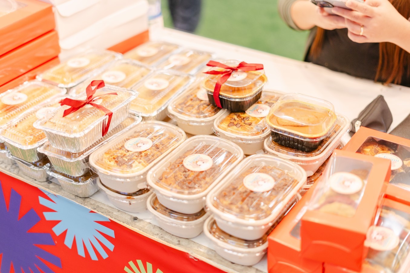 The Red Bazaar at SM City Baguio features traditional Chinese New Year sweets, lucky charms, and festive items symbolizing prosperity and good fortune. (Photos courtesy of Jill L. Galario, SM Supermalls)