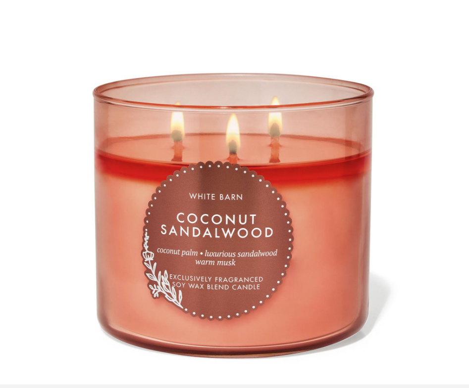 2 Bath & Body Works – Coconut & Sandalwood Candle 2 Bath & Body Works - Coconut & Sandalwood Candle
