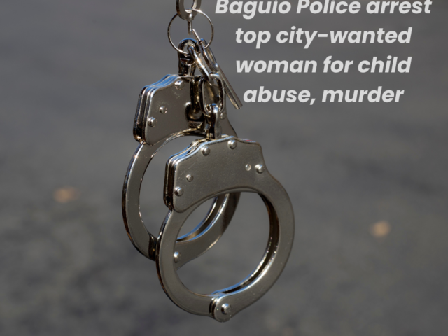 Top wanted woman arrested in Baguio City