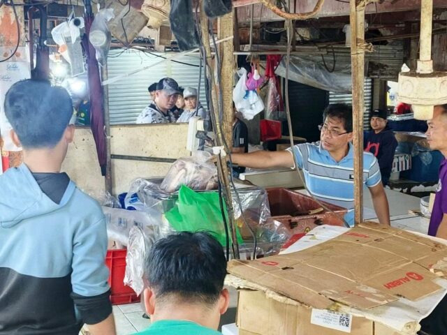 160kg of mishandled meat confiscated at Baguio Market