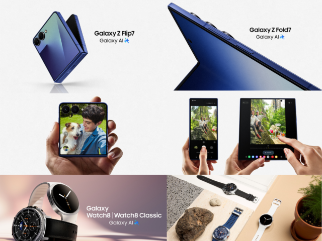 Samsung unveils Fold7, Flip7 and Watch8 series