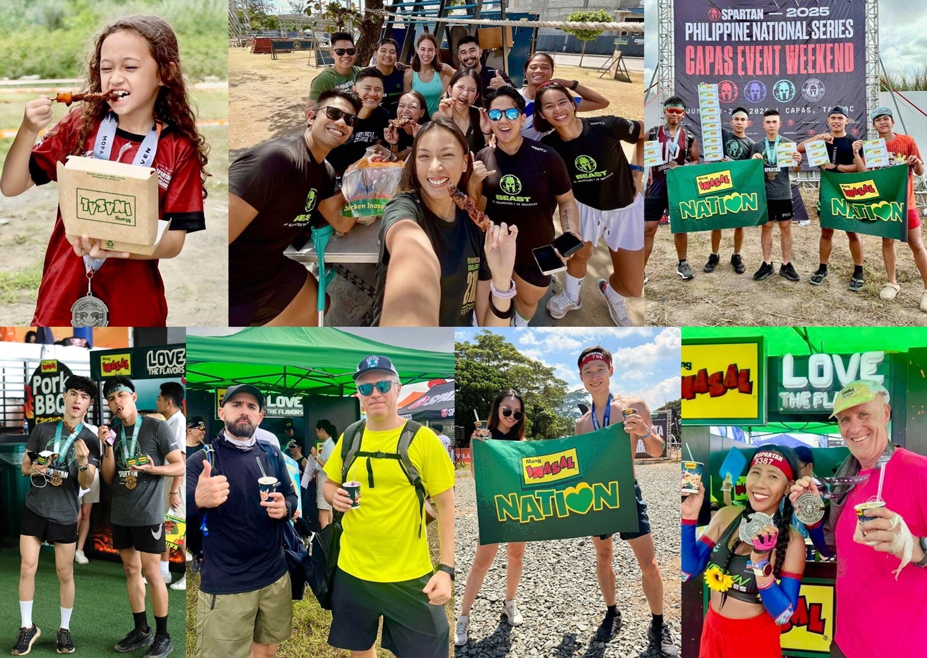 Mang Inasal powers up Spartan racers Mang Inasal powers up Spartan racers