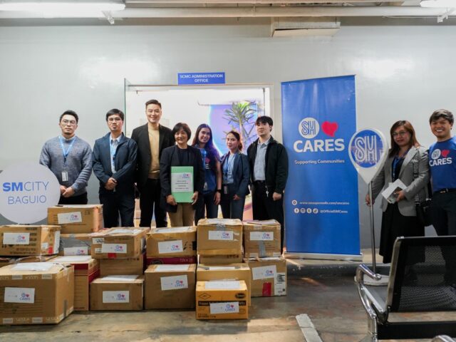 SM Cares turns over book donations to Baguio City Public Library