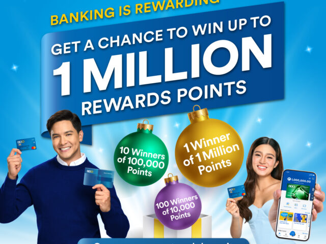BDO launches Holiday Million Rewards promo with Alden Richards