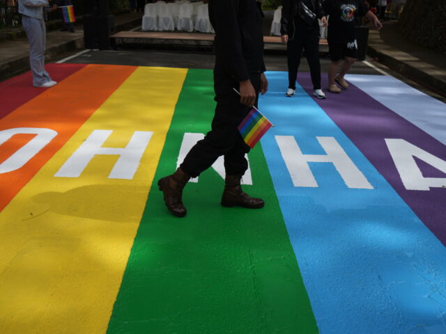 Baguio unveils first Pride-themed ‘Pridestrian’ lane