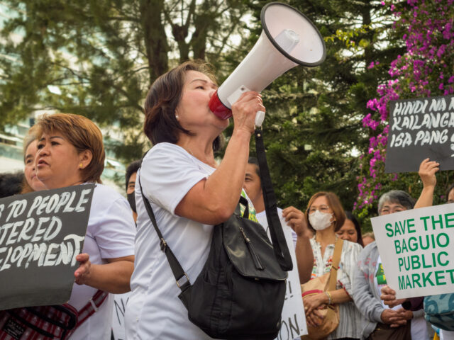 Baguio vendors protest market mallification plan