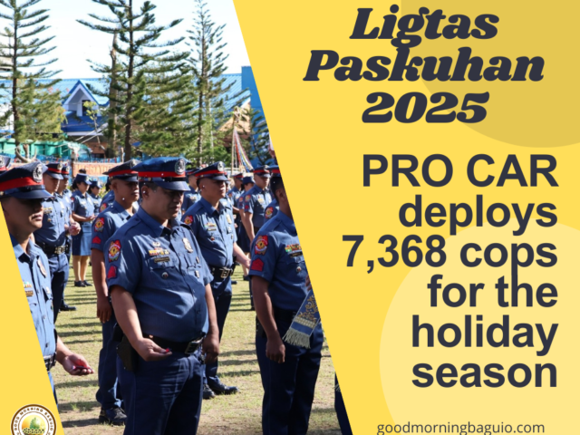 Cordillera deploys 7,368 police for holiday security