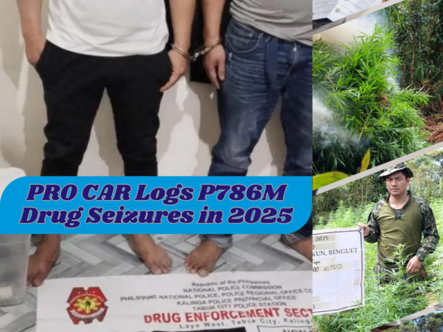 PRO CAR seizes P786M drugs, arrests 428 in 2025