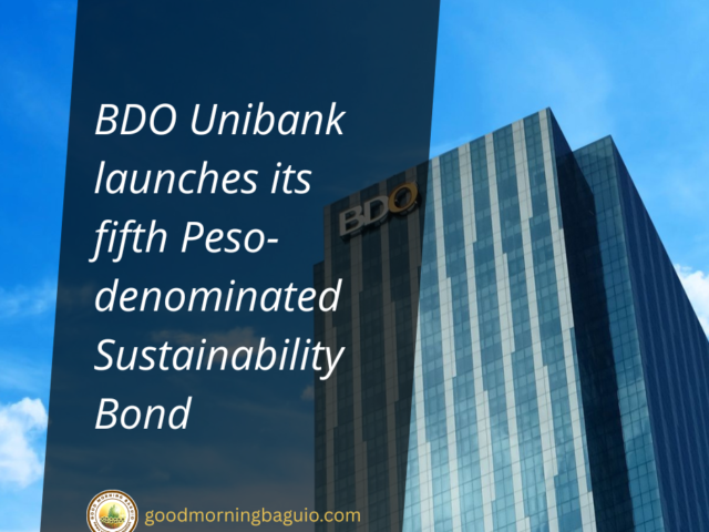 BDO launches PHP5B peso sustainability bond offer
