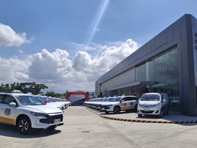 BYD Sealion 5 taxi fleet debuts in Cordillera