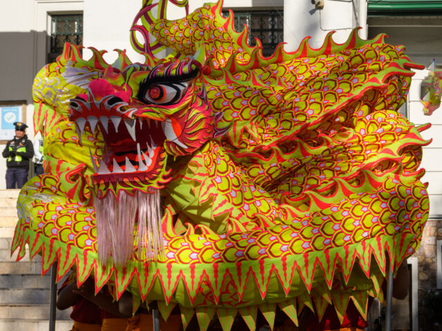 Dragon, lion dances roar as Baguio Spring Festival opens