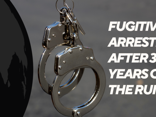 Fugitive nabbed after nearly 30 years on the run
