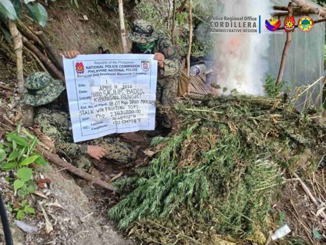 High-value suspect arrested in Benguet drug raid