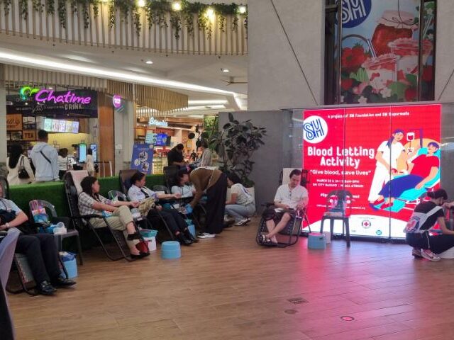 SM Baguio hosts community blood donation drive