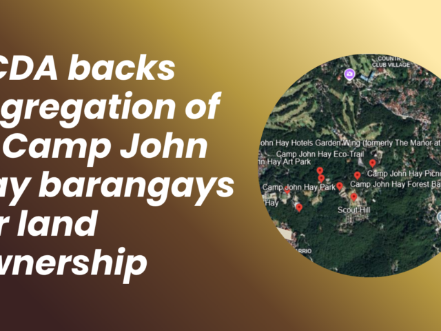 BCDA backs plan to grant land ownership in CJH barangays