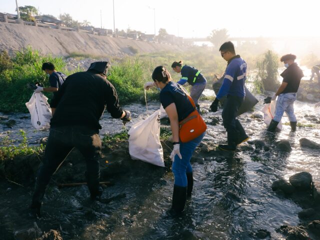 BCDA steps up watershed protection, joins Abacan River cleanup