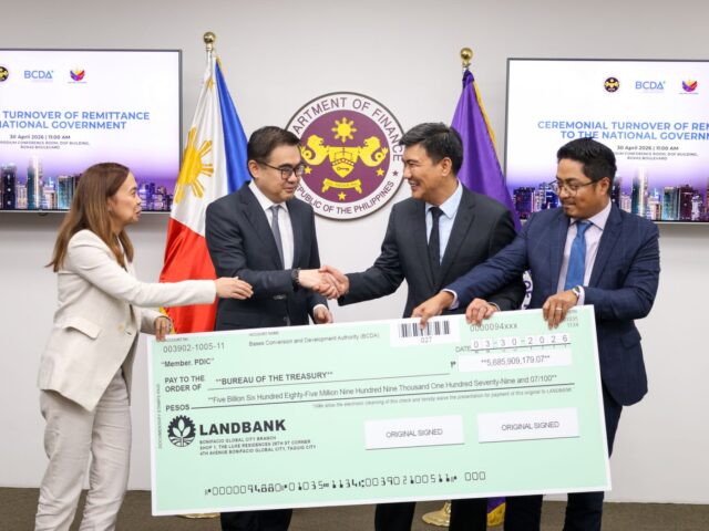 BCDA remits ₱5.7B to Treasury, dividends peak ₱2.6B