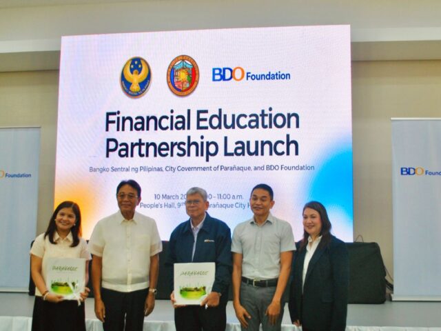 BSP, BDO Foundation launch Parañaque fisherfolk financial education program