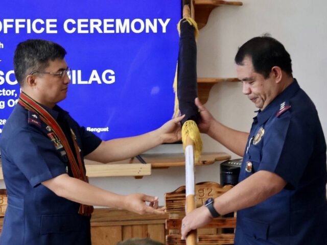 Bonoy assumes command of Benguet PPO