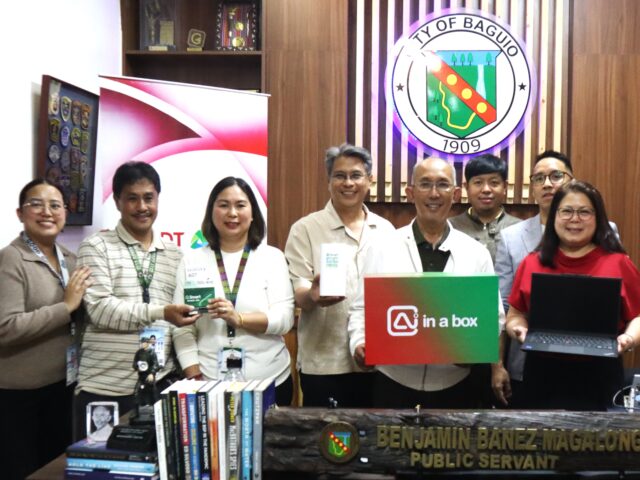 Baguio boosts AI public services with PLDT and Smart