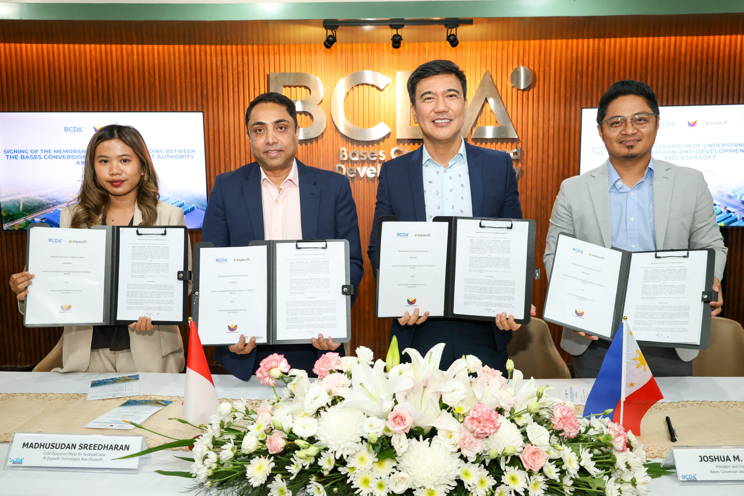 BCDA Esyasoft forge partnership to help accelerate PH energy transition
