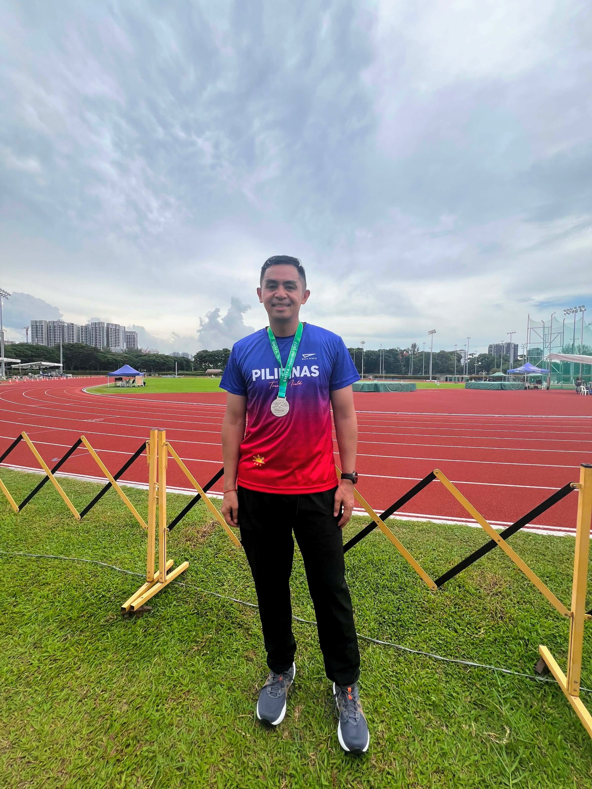 Mark Jason Quinones Masters Athletics Singapore