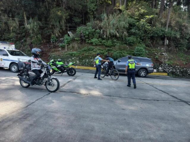Baguio traffic operation nets 124 muffler violators