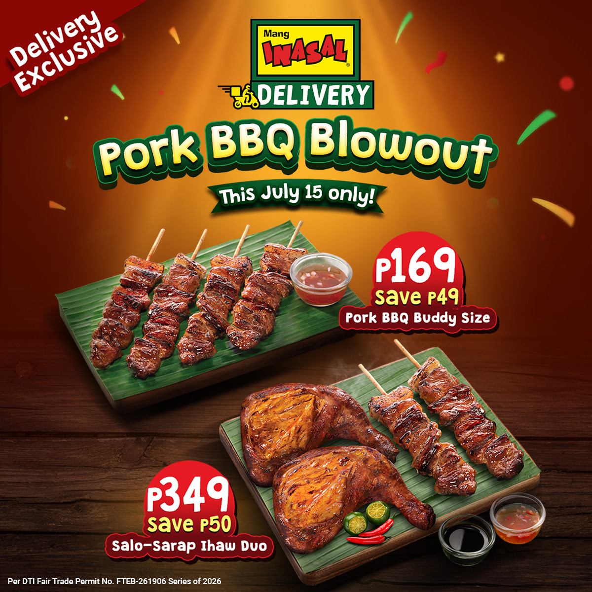 Pork BBQ Blowout Delivery