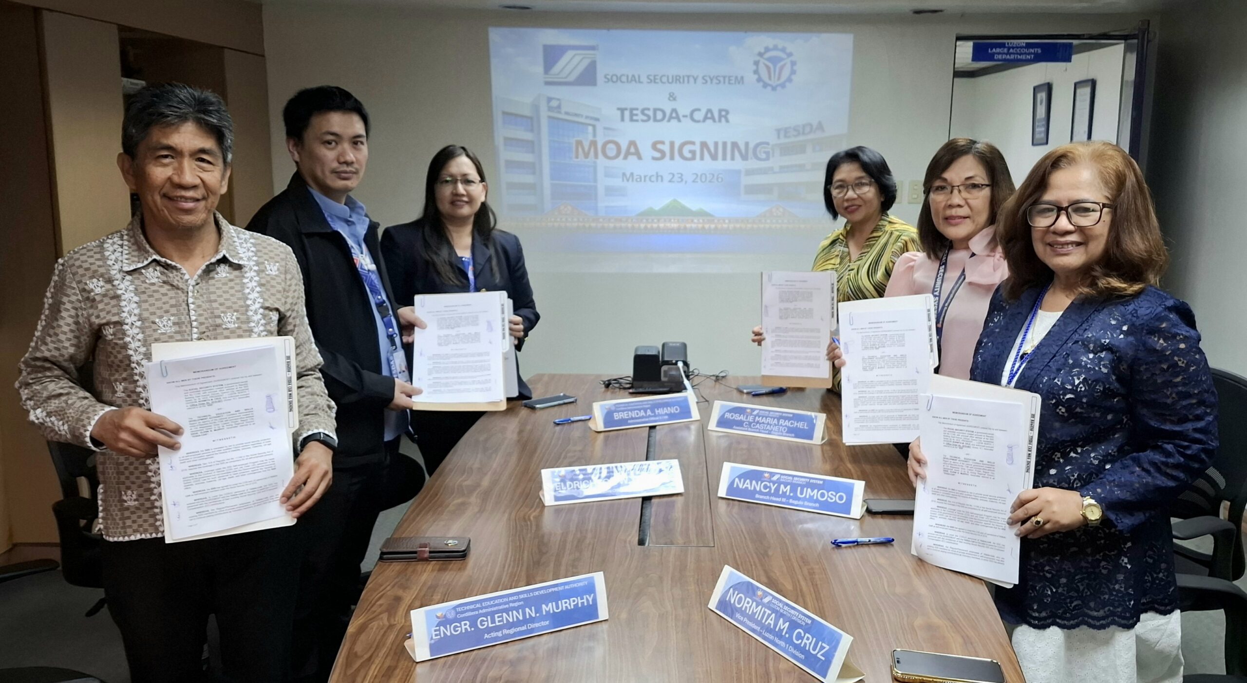 SSS Baguio x TESDA