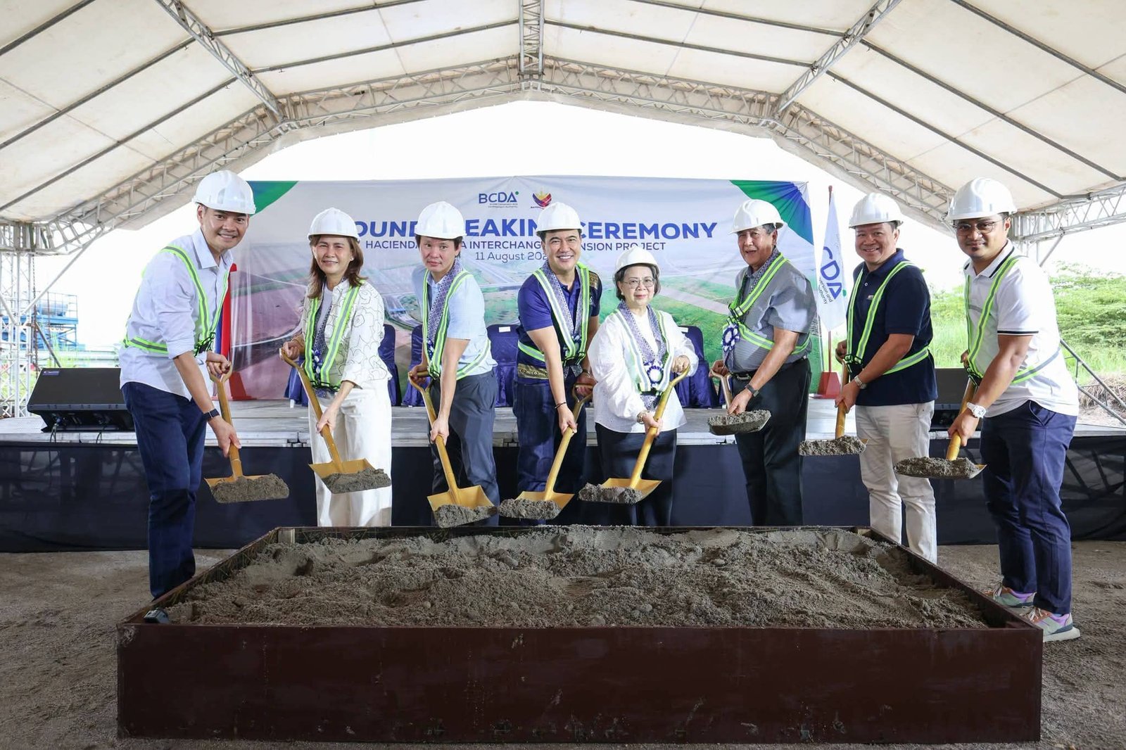 Luisita Interchange Expansion Project groundbreaking